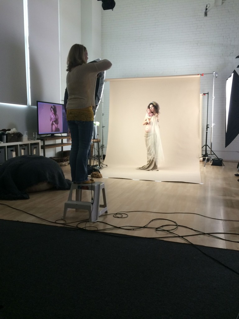 Magical moment. Tears and silence in the studio throughout much of the concept shoot.